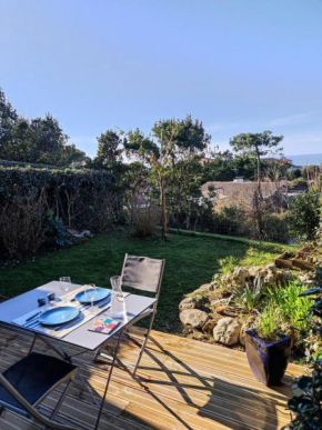 T2 avec terrasse et jardin vue mer à Anglet